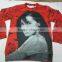 3D sublimation crewneck sweatshirt, custom wholesale crewneck sweatshirts with leather sleeves