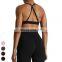 Sexy Quick Dry Adjustable Outdoor Sports Underwear Custom Logo Workout Wear Gym Fitness Yoga Top Seamless Sports Bra Women
