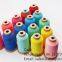 20s/2 20s/4 Dyed spun polyester sewing thread For Sewing Supplies