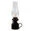 Portable LED Candle Lamps, Vintage Flameless Design for Bar & Cafe Tabletop Decor