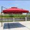 Green color fabric promotional umbrella beach parasol top sale sun umbrella