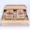 antique design hot sale luxury wooden tea box with lining
