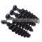 8A natural black 100% virgin Deep wave malaysian hair bundles                        
                                                                                Supplier's Choice