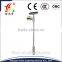 Cost-effective 3-15M street light steel pole with double or single arm, hot-dipped galvanized & plastic coating