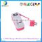 5V 4.2A Blue, Green, Pink multiple USB Travel Charger with certificate