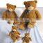 big eyes teddy bear custom plush toy/plush brown bear toy/soft plush brown bear toy