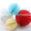 Special Red tissue paper honeycomb ball for Wedding Decoration