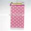 Polka Dot Plastic Tablecloth Wedding Decoration
