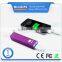 High quality lipstick 2600mah power bank ,portable charger external power bank charger