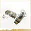 4gb usb stick metal robot usb gold bar pen drive factory price