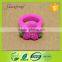 Hot sale soft PVC finger ring can custom any shape and designs