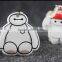Baymax Keychain 2015 white newest arrival keychain 6CM