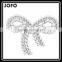 European Classic Platinum Micro Explosion Zircon Fashion Exquisite Bow Brooch Men Wedding Brooch