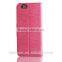 For iphone 6 pu leather printing case
