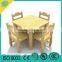 Funny Colorful 6 People Adjustable Kindergarten School Furniture