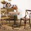 Solid Wood Furniture Oak Cross Back Wedding Chair