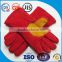 Blue, Black, Red color palm knit work gloves