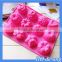 Hogift 12 Cavity Flowers Silicone Non Stick Cake Bread Mold Chocolate Candy Baking Mould