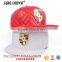 custom fashion wholesale new design blank leather hats snapbacks