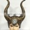 Halloween Party Cosplay dark witch rubber Costume dress Carnival costume Horn Headpiece Helmet Maleficent Hat