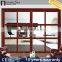 Aluminium kitchen partition door for insulate cooking oil fumes