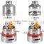 Gold Plated Positive Post Oumier White Bone RTA Black/Stainless Steel White Bone RTA Atomizer Hot Sale