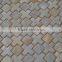 New Arrive special cross-shaped pattern Chinese river shell mosaic murals,shell mosaic tile
