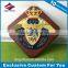 High quality crown shape metal plate wooden plaque shield trophy made in China
