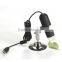 mini portable 25x-200x usb digital microscope with metal stand for Windows/ Mac