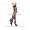 Leg Avenue Women's Fashion Thigh High Stockings with Silicone Lace Top