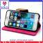 color combo Buckle Jean materail leather case cover for Iphone 6
