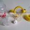 Economic and durable standard neck baby drinking bottle with straw