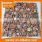 new design natural wooden mosaic mixed black drop glue wall mosaic tile on sale