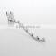 High Quality beaded hooks metal hanging clothing hooks