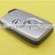 Uncut valet key 3 buttons smart card key fob for Toyota Highlander RAV4 car