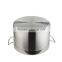 15 gallon capacity commercial restaurent hotel SUS kitchen stockpot soup pot with double-ply bottom for dinner cooking