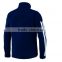 Latest design model casual sport fleece jacket with red color zipper for men