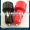 Hot selling 5V 2.1A mini 2 ports usb cell phone car charger for iPhone 5