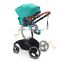 New Baby stroller Hot Sale European standard High Quality And Comfortable 3 in 1 Fuctions Baby Stroller