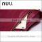 Outside Zipper Genuine Top Layer Cow Leather Handmade Plain Leather Woman Handbag