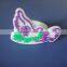peace dove soft pvc woggle rubber scarf buckle