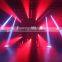 2016 NEW Style and High Quality 8x10W 4 in 1 RGBW 3deg 2 Section LED Linear Beam Moving Head Light