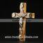 Large Crucifix Cross Jesus Jerusalem Olive Wood Hanging Wall Handmade.