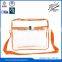 Lightweight Clear PVC unisex shoulder bag briefcase bags