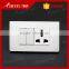 Quality Universal 13a 3 Pin Multi Function UK Wall Socket Panel