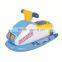 summer water leisure toy inflatable jet ski water toy,inflatable Jet ski for kids