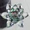 2016 green color romantic crystal wedding love gift items in China