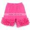 Summer dropship kids clothes multicolored cotton shorts solid baby icing ruffle pants                        
                                                                Most Popular