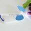 Fashion plastic LED mini hand fan with carabiner hook