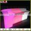 modern illuminated led plastic portable bar counter furniture for salon